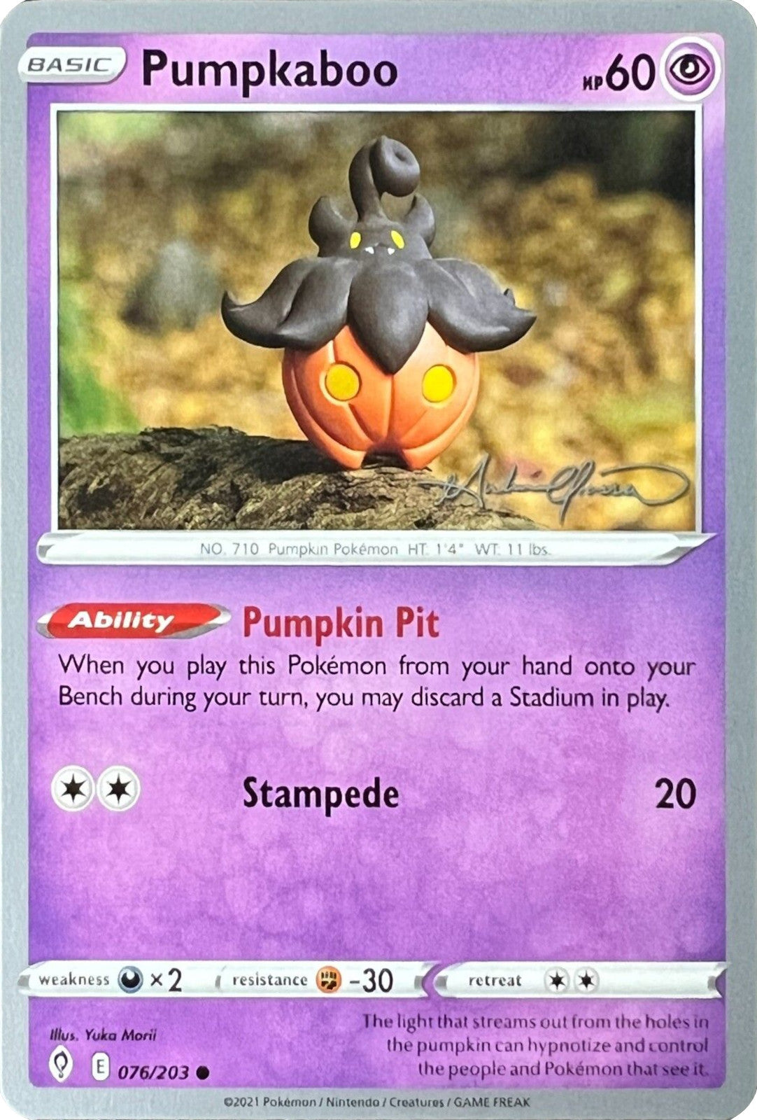 Pumpkaboo (076/203) (The Shape of Mew - Andre Chiasson) [World Championships 2022] | Gamers Paradise