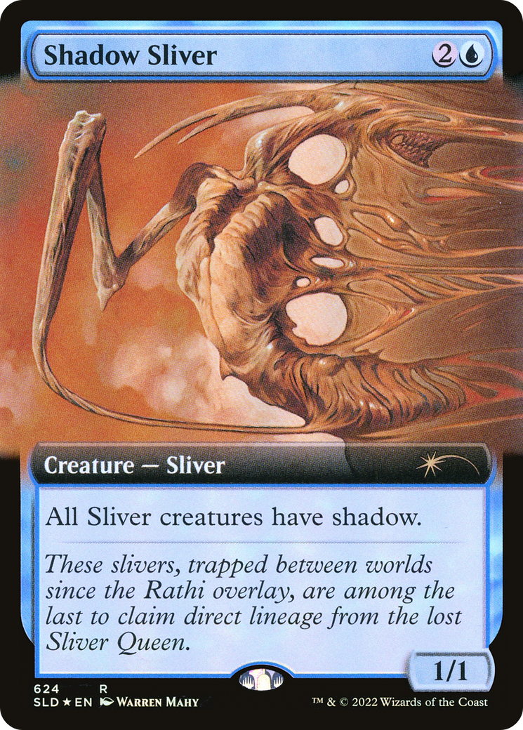 Shadow Sliver (Extended Art) [Secret Lair Drop Promos] | Gamers Paradise