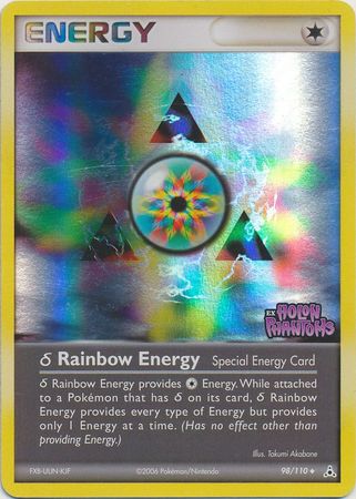Rainbow Energy (98/110) (Delta Species) (Stamped) [EX: Holon Phantoms] | Gamers Paradise