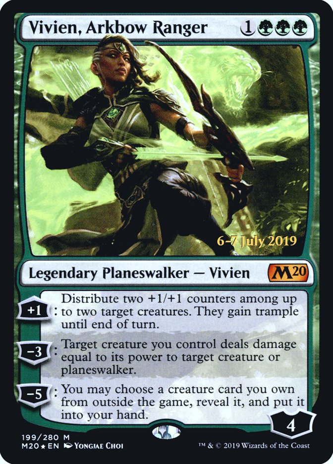 Vivien, Arkbow Ranger [Core Set 2020 Prerelease Promos] | Gamers Paradise