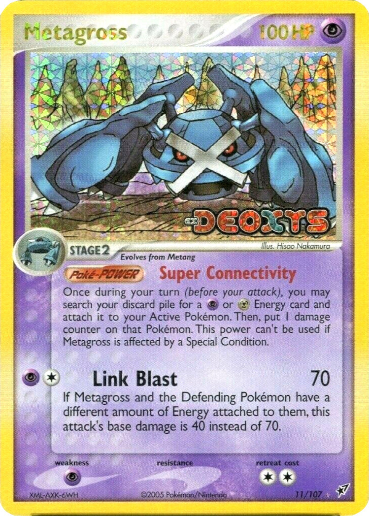 Metagross (11/107) (Stamped) [EX: Deoxys] | Gamers Paradise