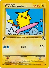 Pikachu (28) (Surfing) [Pikachu World Collection Promos] | Gamers Paradise