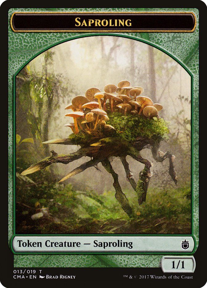 Saproling Token [Commander Anthology Tokens] | Gamers Paradise