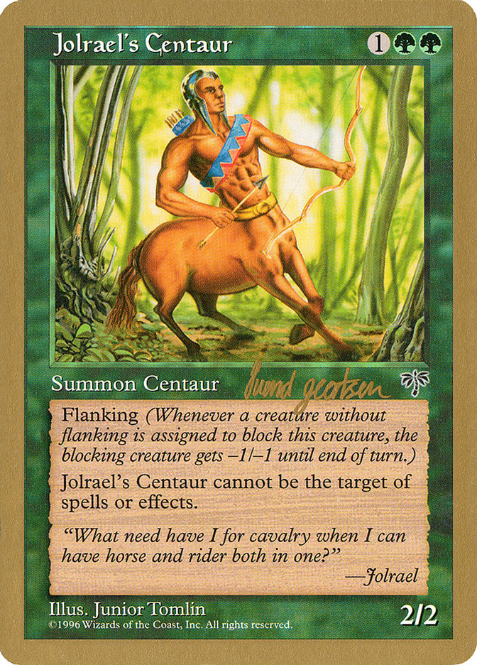 Jolrael's Centaur (Svend Geertsen) [World Championship Decks 1997] | Gamers Paradise