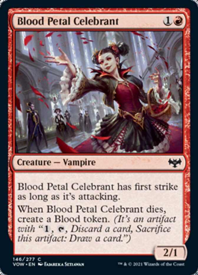 Blood Petal Celebrant [Innistrad: Crimson Vow] | Gamers Paradise