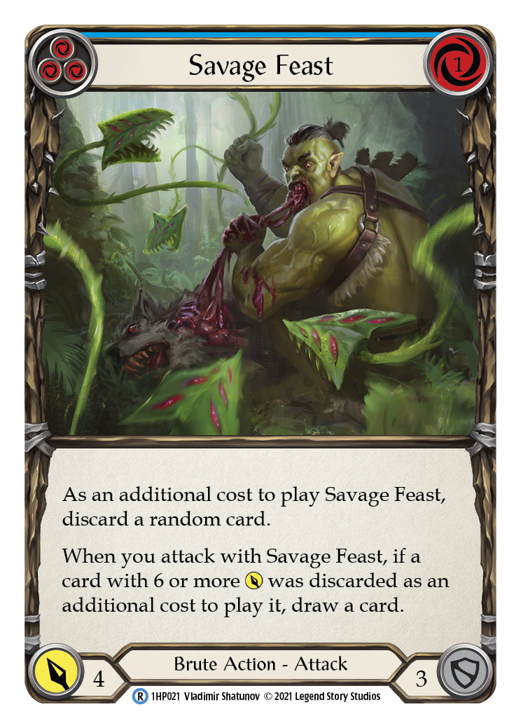 Savage Feast (Blue) [1HP021] | Gamers Paradise