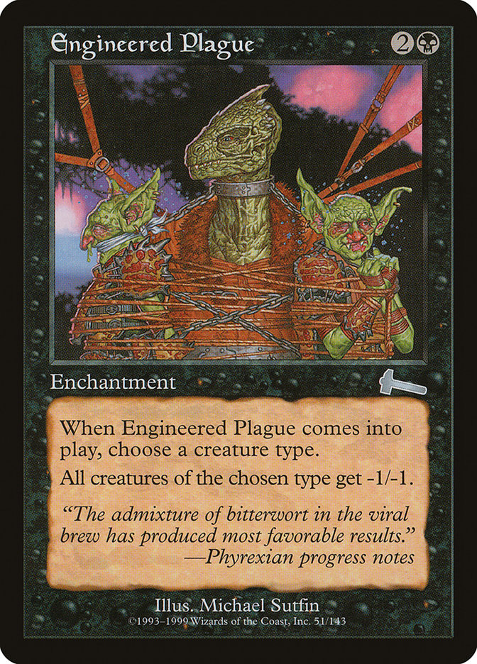 Engineered Plague [Urza's Legacy] | Gamers Paradise