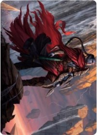 Anowon, the Ruin Thief Art Card [Zendikar Rising Art Series] | Gamers Paradise