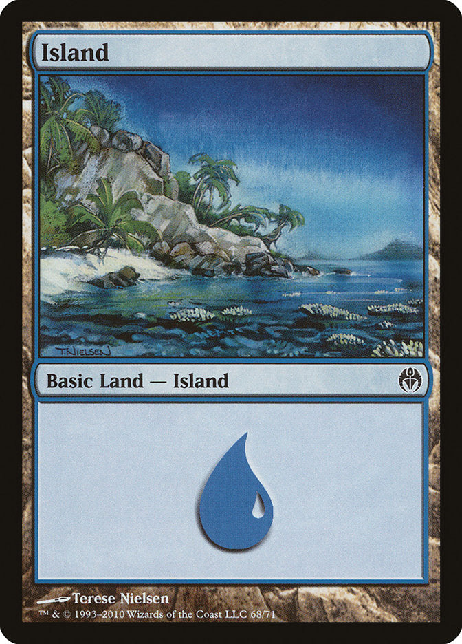 Island (68) [Duel Decks: Phyrexia vs. the Coalition] | Gamers Paradise