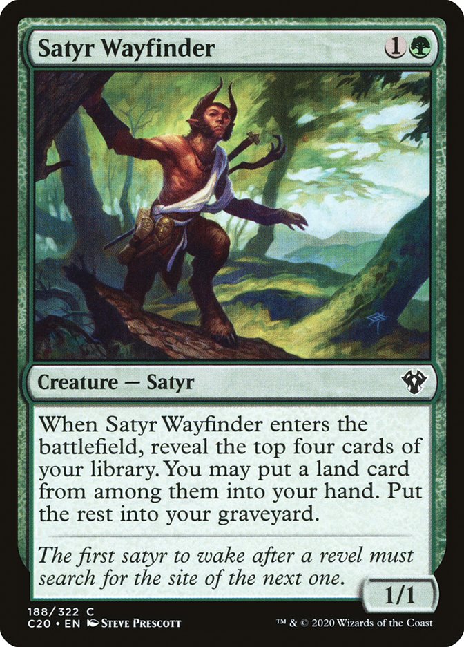Satyr Wayfinder [Commander 2020] | Gamers Paradise