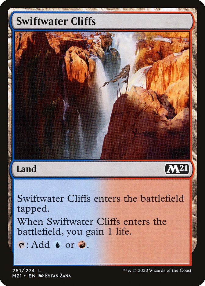 Swiftwater Cliffs [Core Set 2021] | Gamers Paradise