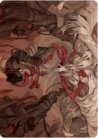 Thwart the Grave Art Card [Zendikar Rising Art Series] | Gamers Paradise