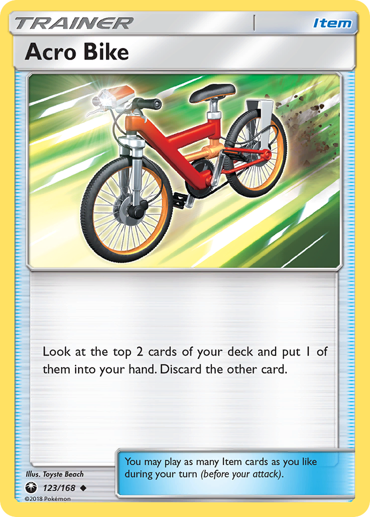 Acro Bike (123/168) [Sun & Moon: Celestial Storm] | Gamers Paradise