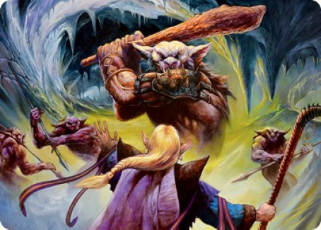 Den of the Bugbear (Dungeon Module) Art Card [Dungeons & Dragons: Adventures in the Forgotten Realms Art Series] | Gamers Paradise