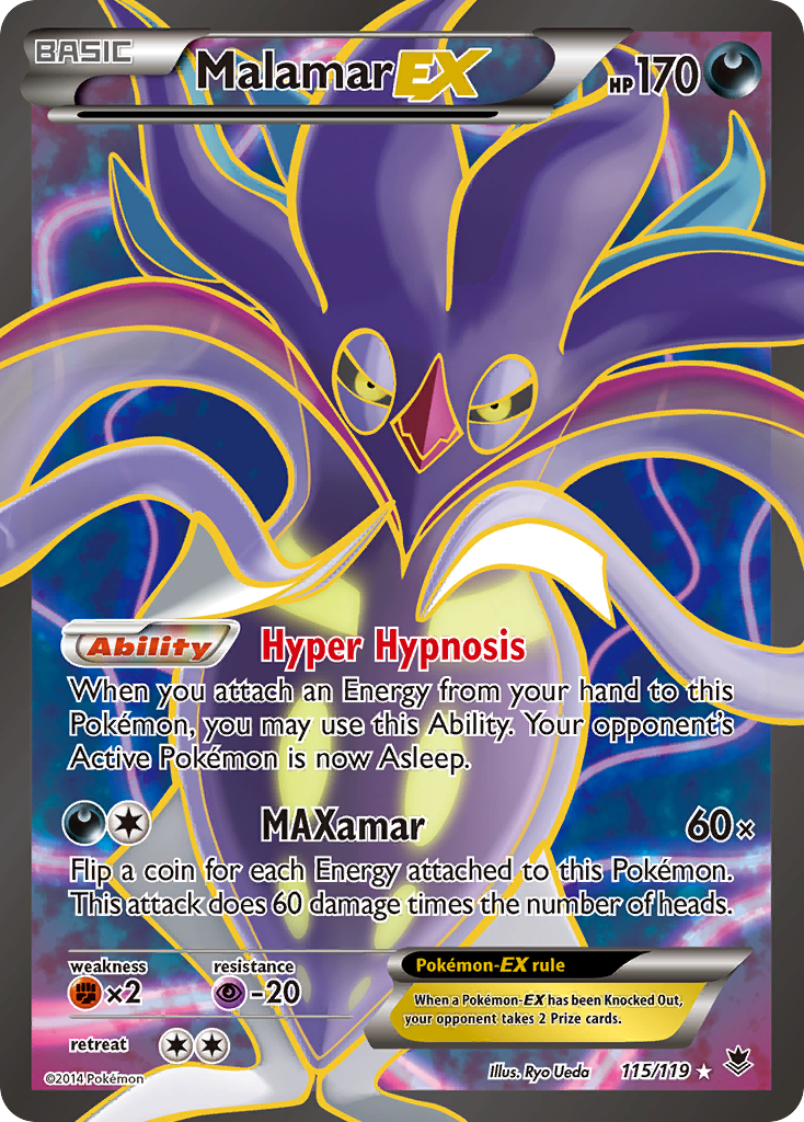 Malamar EX (115/119) [XY: Phantom Forces] | Gamers Paradise