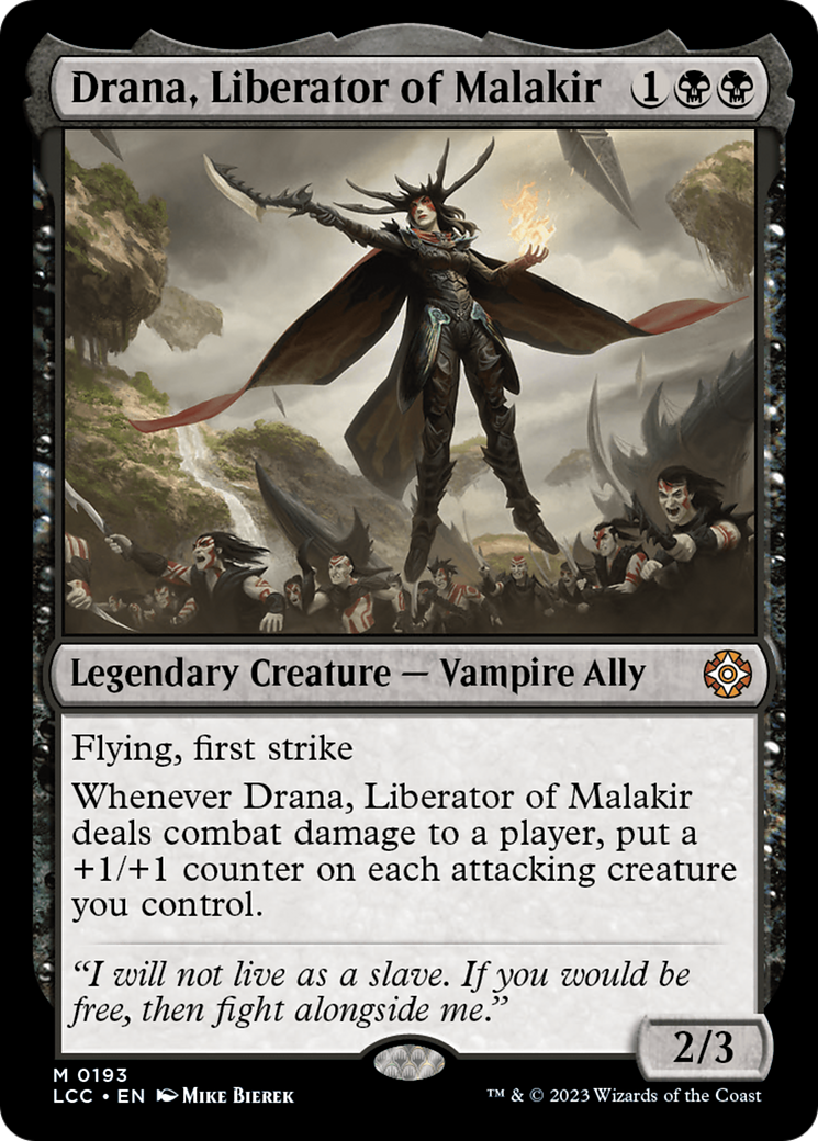 Drana, Liberator of Malakir [The Lost Caverns of Ixalan Commander] | Gamers Paradise