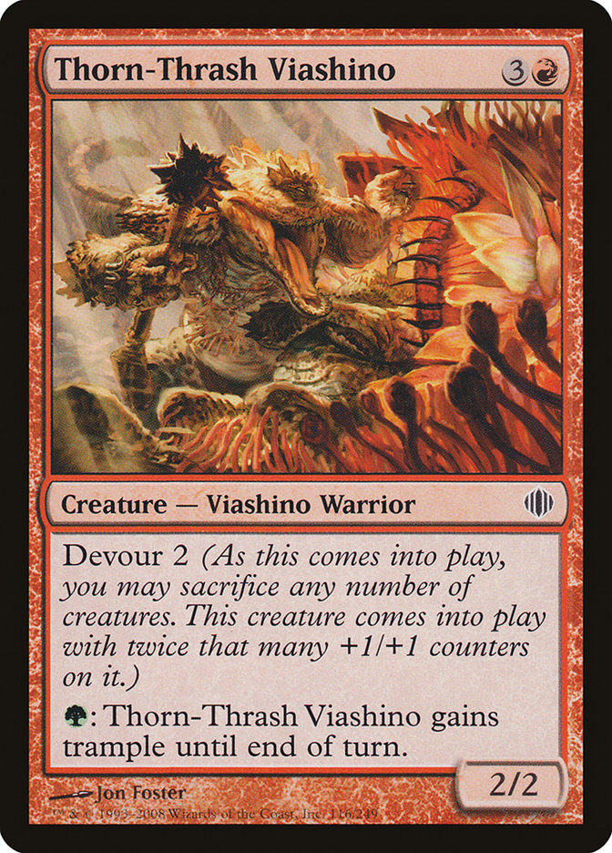 Thorn-Thrash Viashino [Shards of Alara] | Gamers Paradise