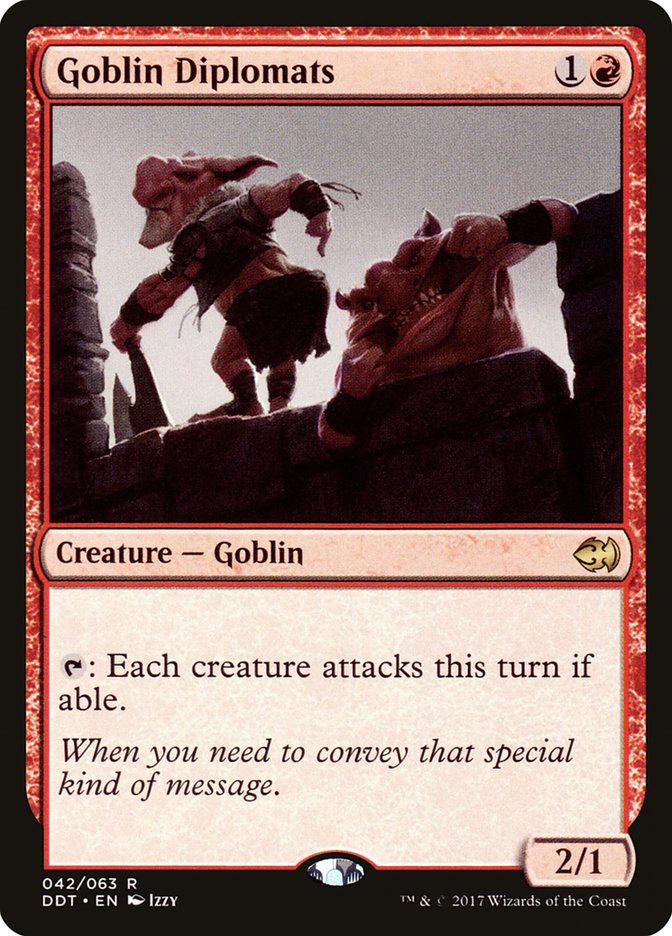 Goblin Diplomats [Duel Decks: Merfolk vs. Goblins] | Gamers Paradise