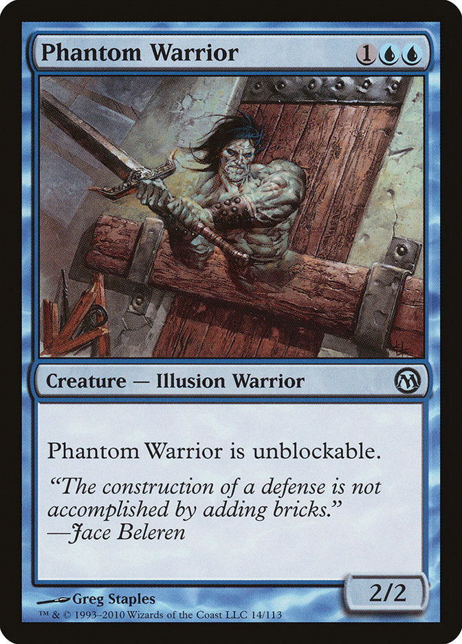 Phantom Warrior [Duels of the Planeswalkers] | Gamers Paradise