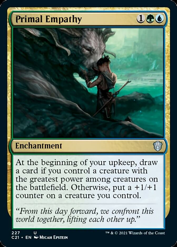 Primal Empathy [Commander 2021] | Gamers Paradise