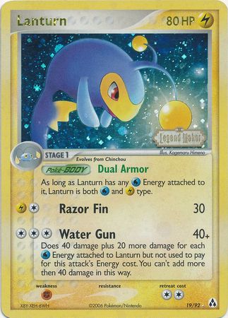Lanturn (19/92) (Stamped) [EX: Legend Maker] | Gamers Paradise