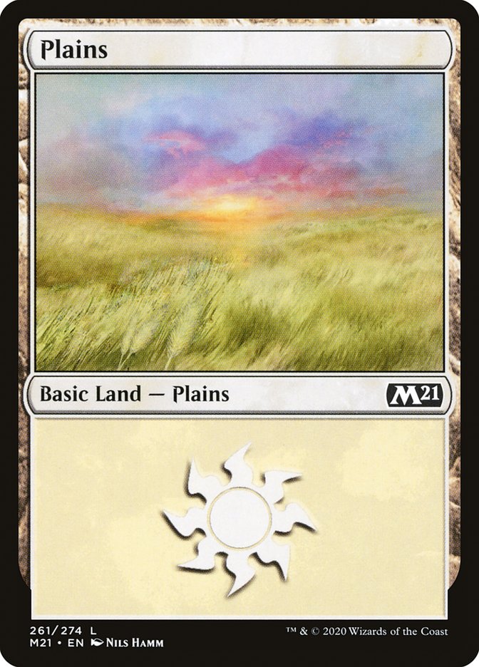 Plains (261) [Core Set 2021] | Gamers Paradise