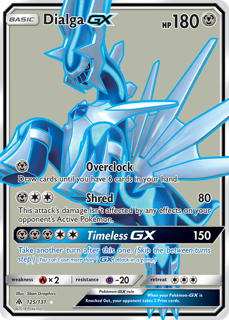 Dialga GX (125/131) [Sun & Moon: Forbidden Light] | Gamers Paradise