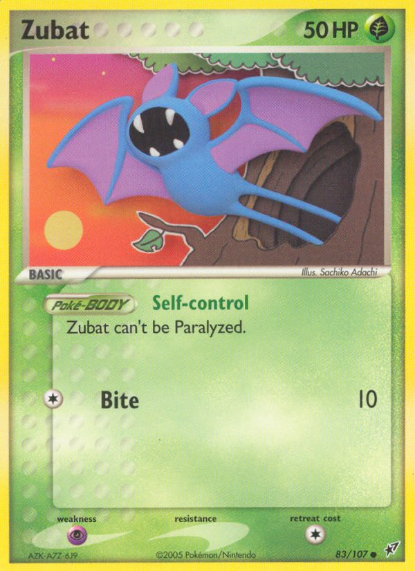 Zubat (83/107) [EX: Deoxys] | Gamers Paradise