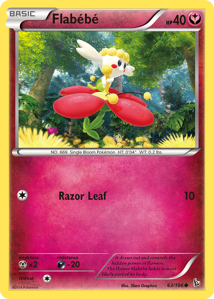 Flabebe (63/106) [XY: Flashfire] | Gamers Paradise