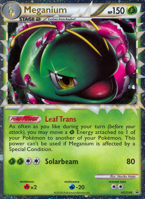 Meganium (HGSS08) [HeartGold & SoulSilver: Black Star Promos] | Gamers Paradise