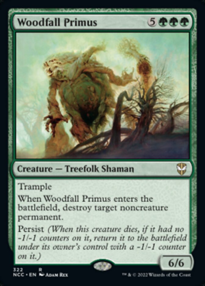 Woodfall Primus [Streets of New Capenna Commander] | Gamers Paradise