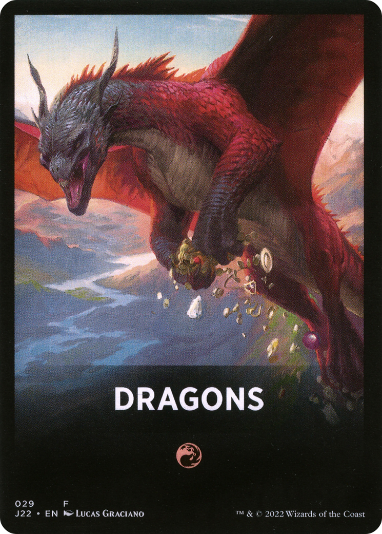 Dragons Theme Card [Jumpstart 2022 Front Cards] | Gamers Paradise