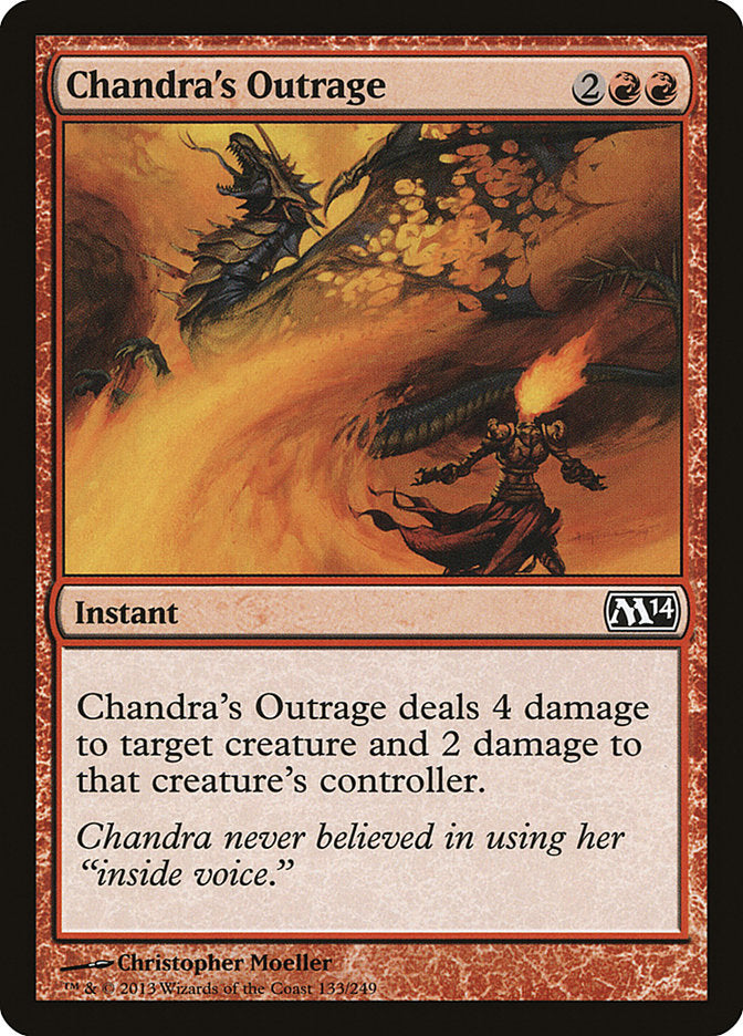 Chandra's Outrage [Magic 2014] | Gamers Paradise