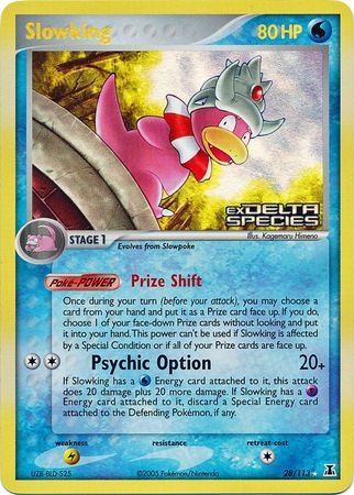 Slowking (28/113) (Stamped) [EX: Delta Species] | Gamers Paradise