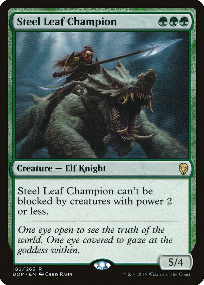Steel Leaf Champion [Dominaria] | Gamers Paradise