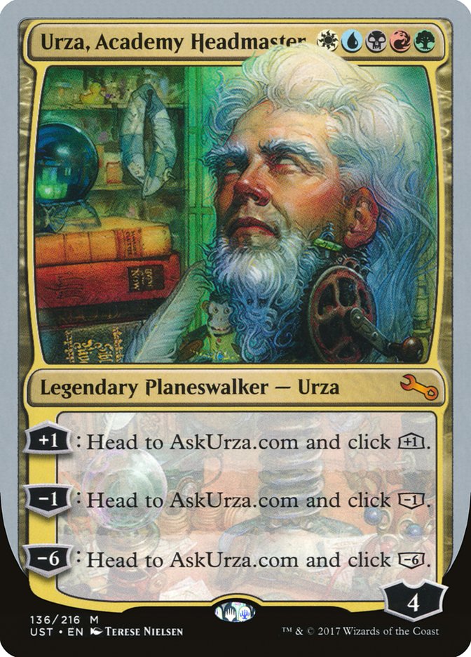 Urza, Academy Headmaster [Unstable] | Gamers Paradise