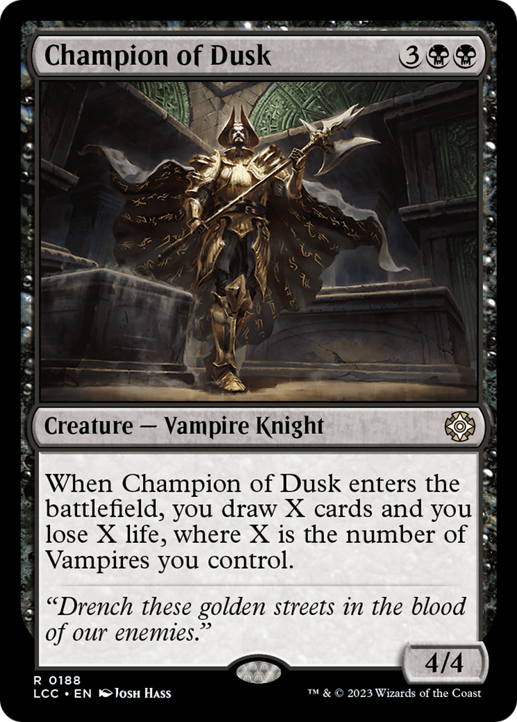 Champion of Dusk [The Lost Caverns of Ixalan Commander] | Gamers Paradise