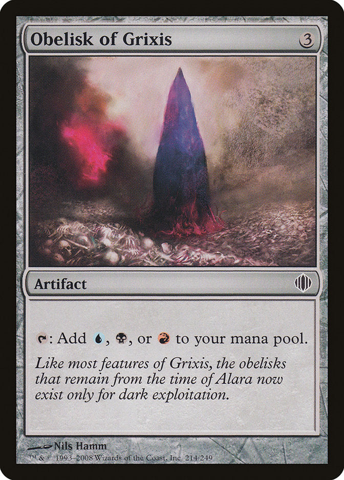 Obelisk of Grixis [Shards of Alara] | Gamers Paradise