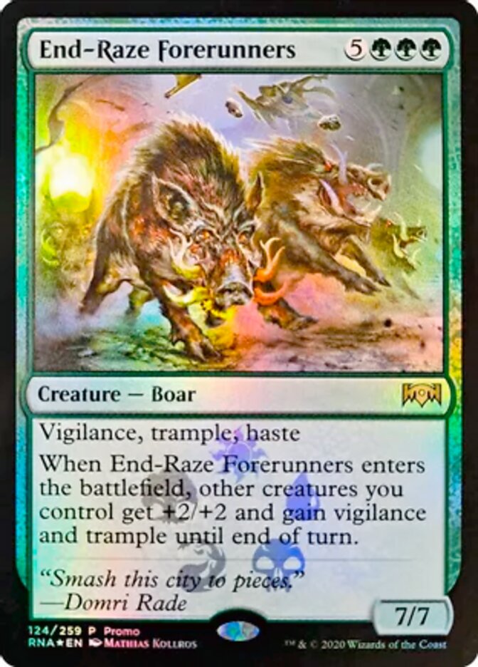 End-Raze Forerunners [Ravnica Allegiance Promos] | Gamers Paradise