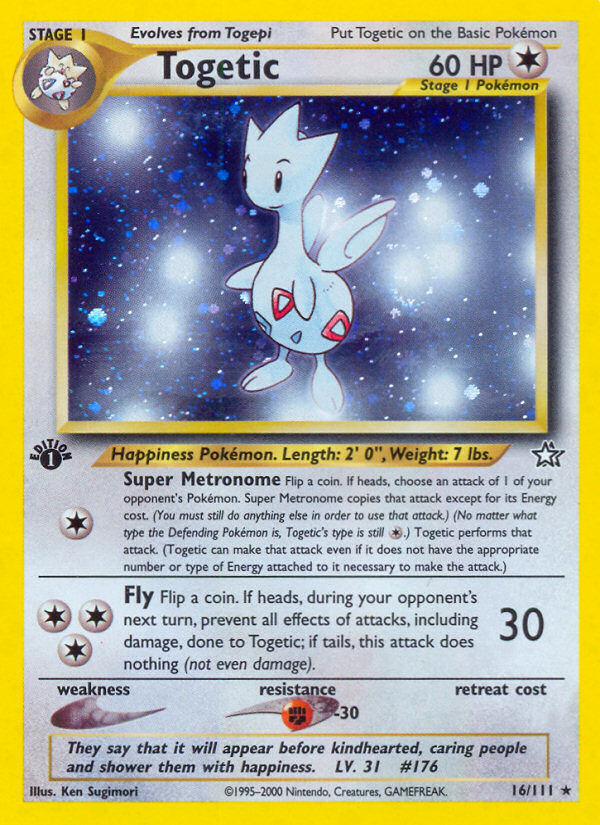 Togetic (16/111) [Neo Genesis 1st Edition] | Gamers Paradise