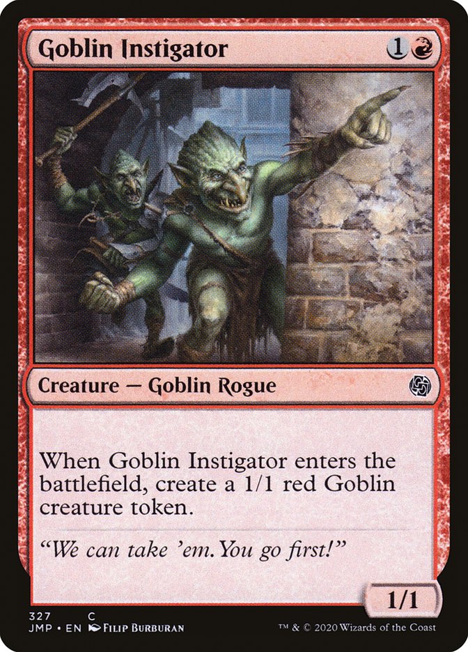 Goblin Instigator [Jumpstart] | Gamers Paradise