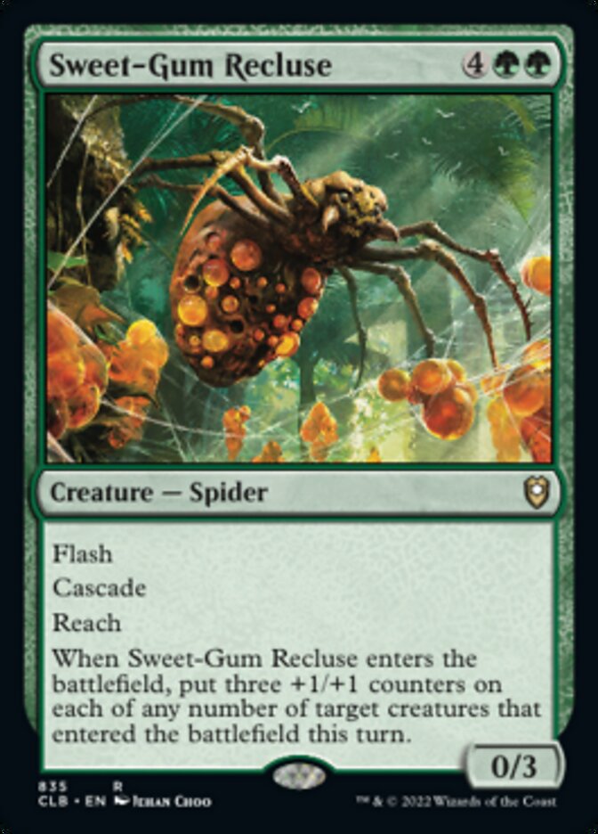 Sweet-Gum Recluse [Commander Legends: Battle for Baldur's Gate] | Gamers Paradise