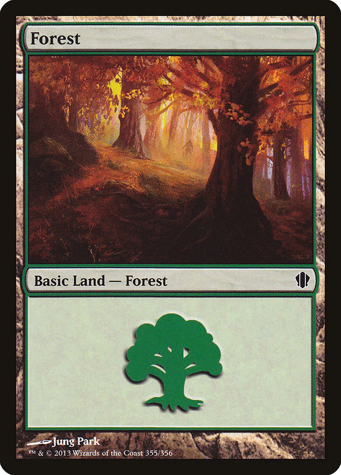 Forest (355) [Commander 2013] | Gamers Paradise