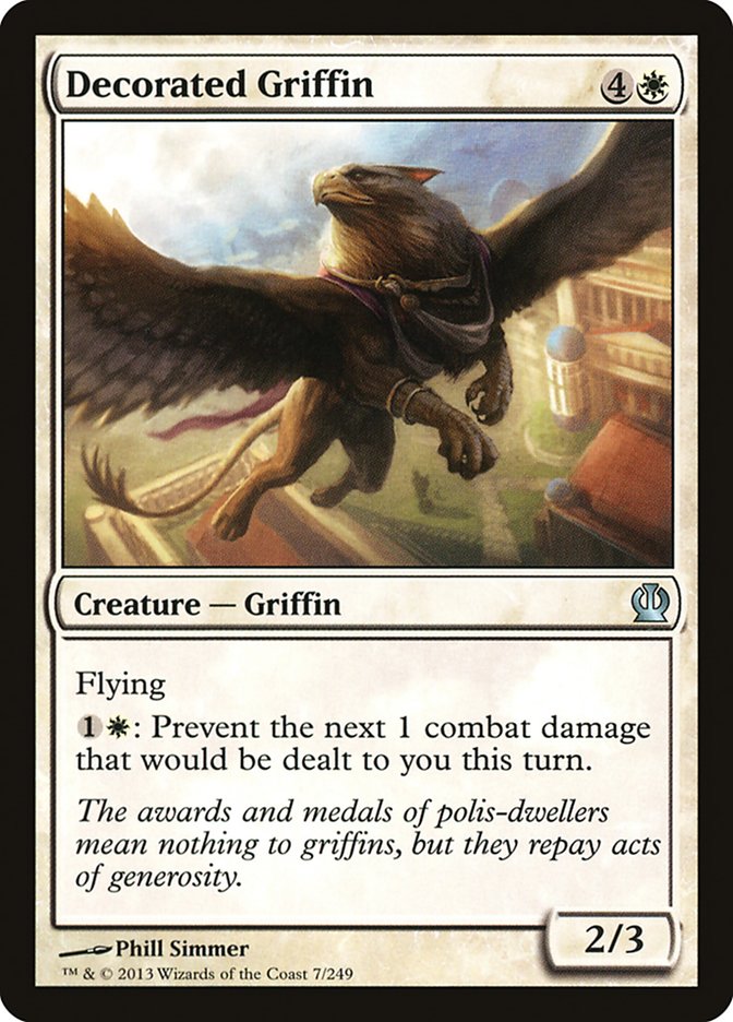 Decorated Griffin [Theros] | Gamers Paradise