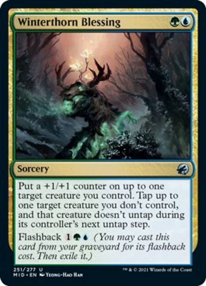 Winterthorn Blessing [Innistrad: Midnight Hunt] | Gamers Paradise