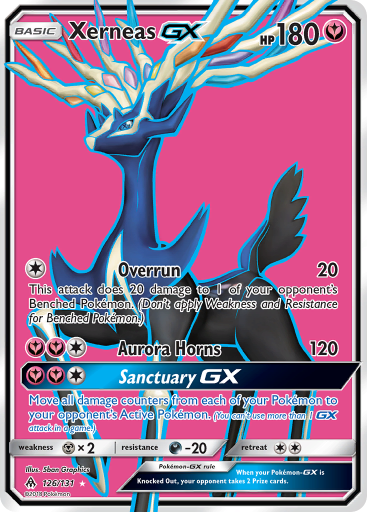 Xerneas GX (126/131) [Sun & Moon: Forbidden Light] | Gamers Paradise