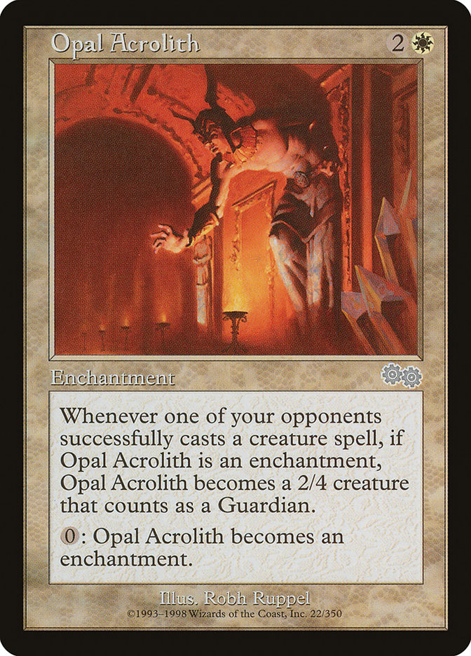 Opal Acrolith [Urza's Saga] | Gamers Paradise