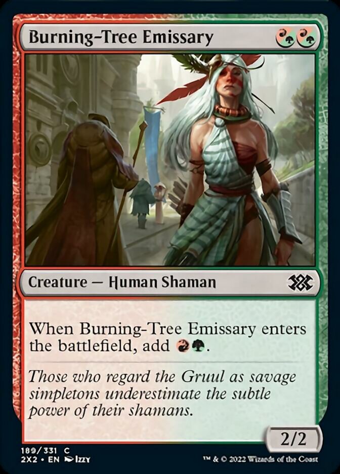 Burning-Tree Emissary [Double Masters 2022] | Gamers Paradise