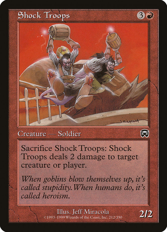 Shock Troops [Mercadian Masques] | Gamers Paradise