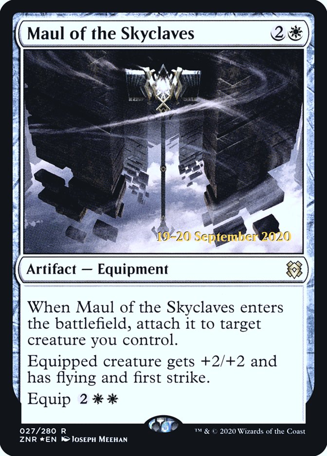 Maul of the Skyclaves [Zendikar Rising Prerelease Promos] | Gamers Paradise